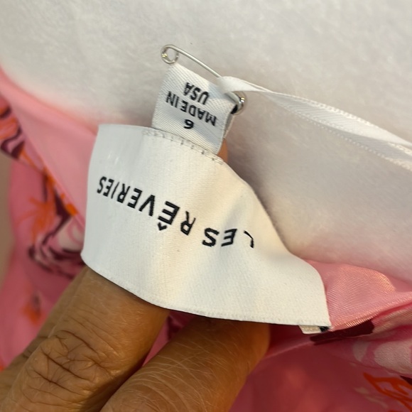 NWT Retail $455 LES RÊVERIES One-Sleeve Floral-Print Matte-Satin Mini Dress - Picture 7 of 9